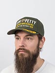Бейсболка AMERICAN NEEDLE арт. 24002A-TPETTY Tom Petty Club Captain (оливковый)